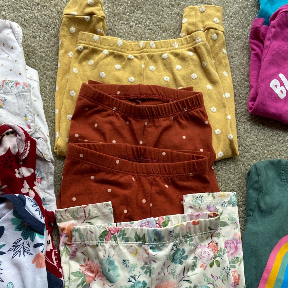 Large Carter's Girl Clothing Bundle - Picture 3 of 8